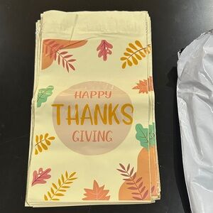 Thanksgiving Themed Gift Bags 50 pc